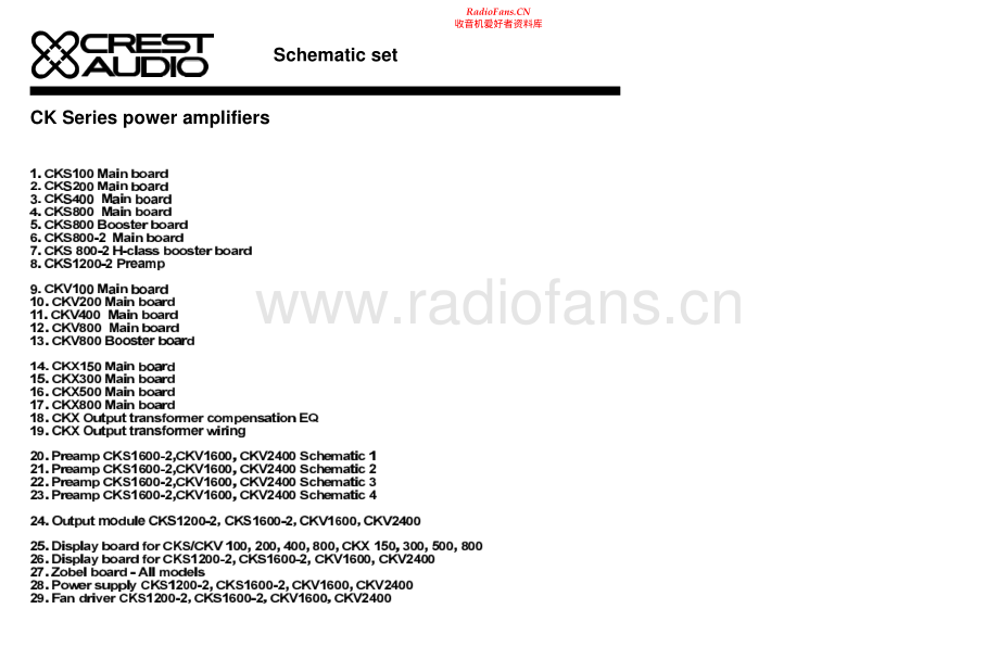 Crest-CKV100-pwr-sch维修电路原理图.pdf_第1页