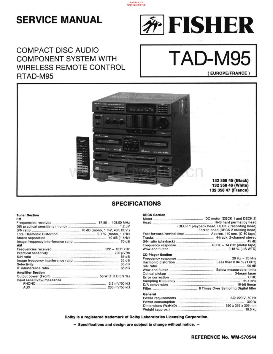 Fisher-TADM95-mc-sch维修电路原理图.pdf_第1页