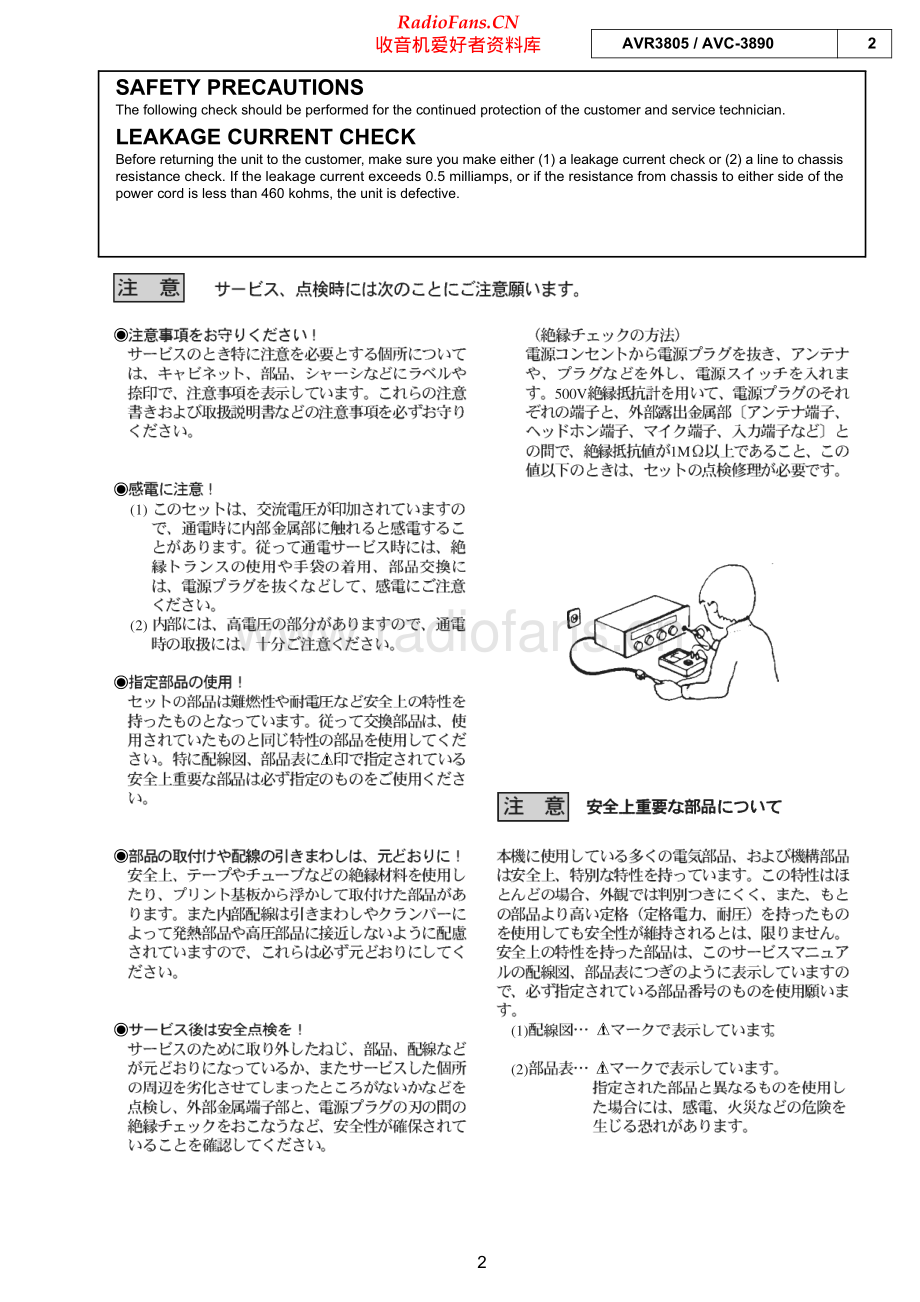 Denon-AVC3890EU-avr-sm维修电路原理图.pdf_第2页