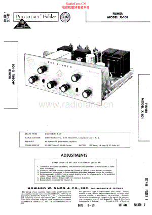 Fisher-X101ST-int-sch维修电路原理图.pdf
