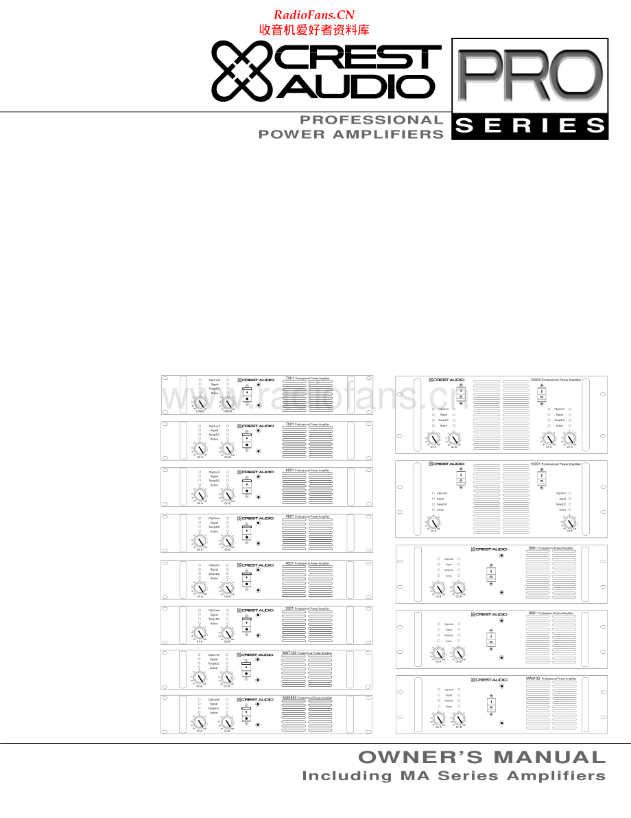 Crest-ProSeries-om维修电路原理图.pdf_第1页