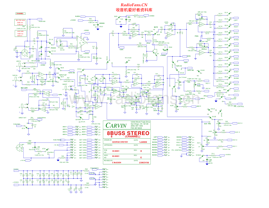 Carvin-8BUSS-pre-sch维修电路原理图.pdf_第1页