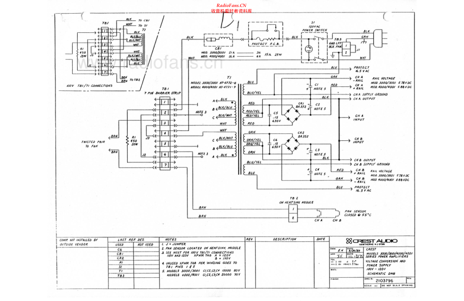 Crest-PRO4001-pwr-sch维修电路原理图.pdf_第1页