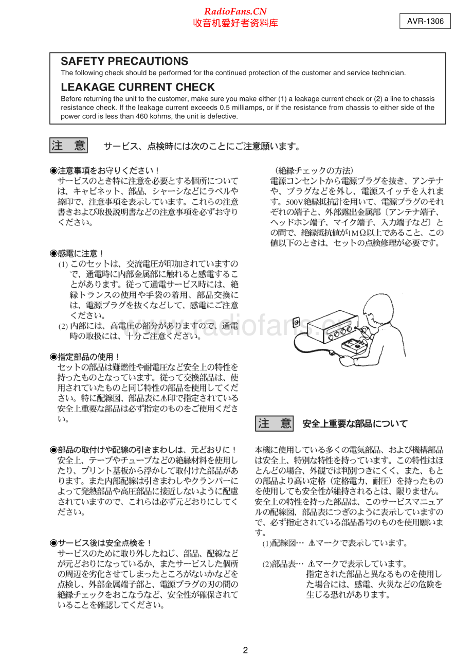 Denon-AVR1306-avr-sm维修电路原理图.pdf_第2页