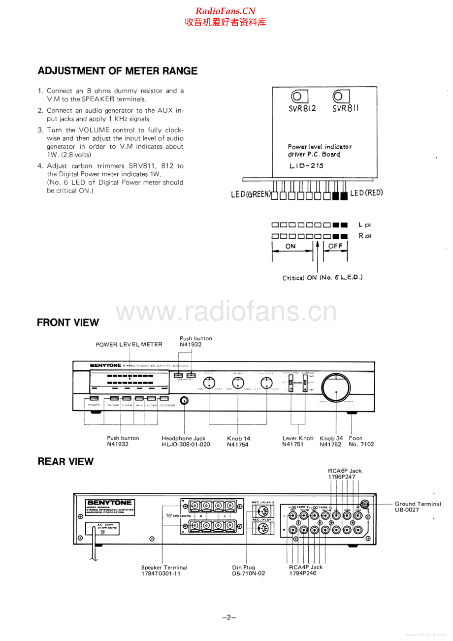 Benytone-M2600A-int-sm维修电路原理图.pdf_第2页