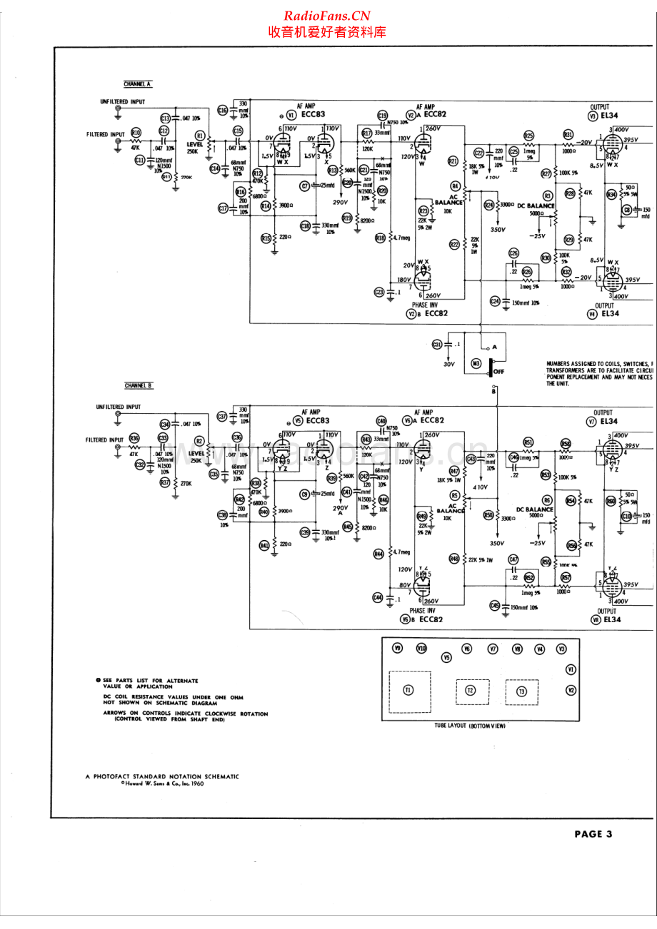 Fisher-SA300-pwr-sch维修电路原理图.pdf_第1页