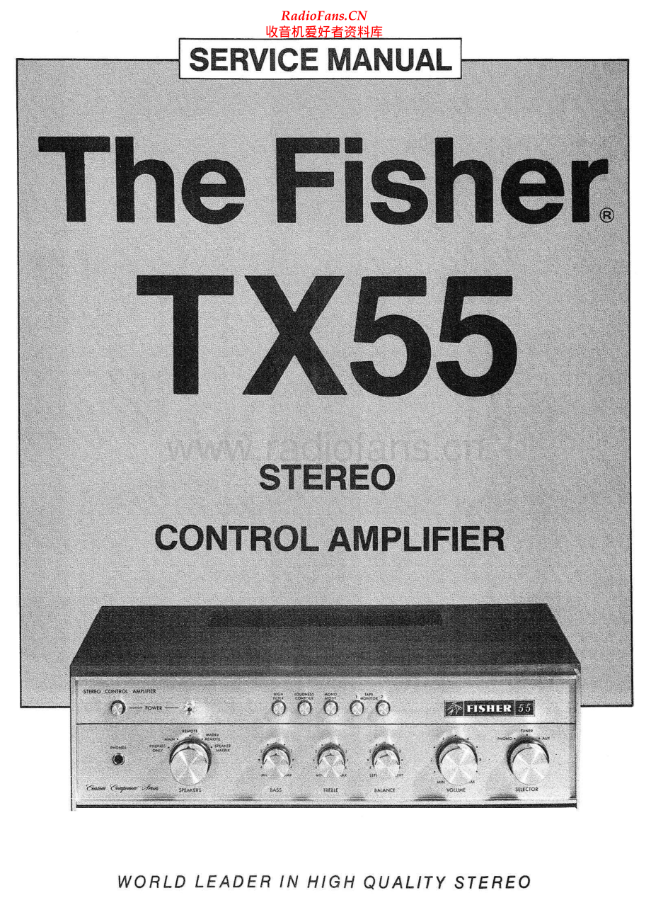 Fisher-TX55-int-sm维修电路原理图.pdf_第1页