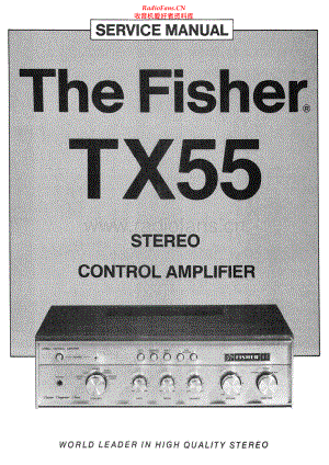 Fisher-TX55-int-sm维修电路原理图.pdf
