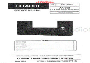 Hitachi-AXC22-mc-sm 维修电路原理图.pdf