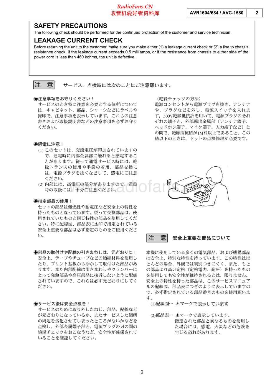 Denon-AVR684-avr-sm维修电路原理图.pdf_第2页