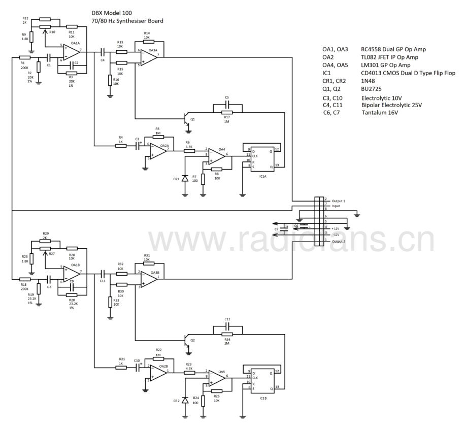 DBX-100-bb-sch维修电路原理图.pdf_第3页