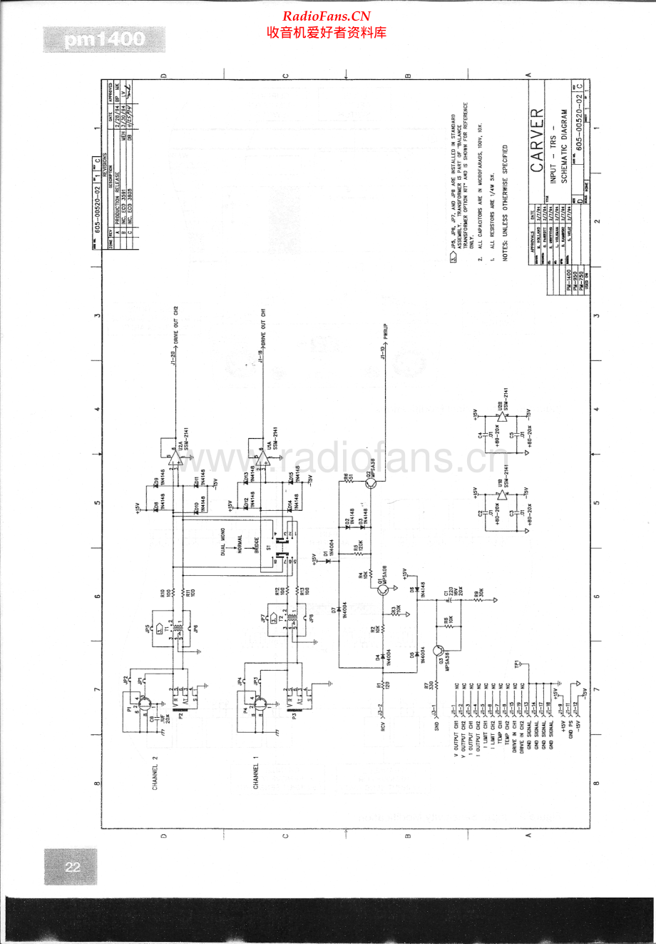 Carver-PM700-pwr-sch维修电路原理图.pdf_第2页