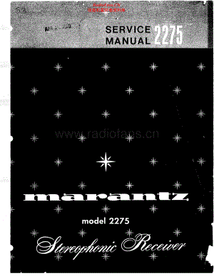 Marantz-2275-int-sm 维修电路原理图.pdf