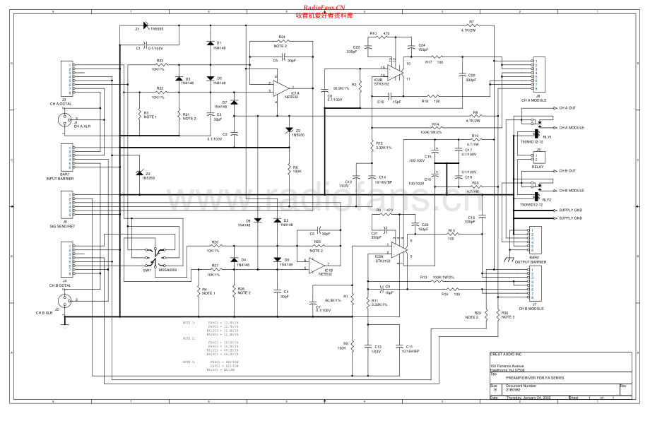 Crest-FA2401-pwr-sch维修电路原理图.pdf_第1页