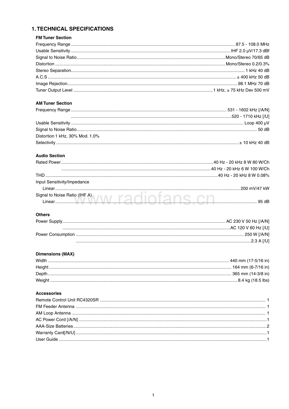 Marantz-SR4320-avr-sm 维修电路原理图.pdf_第3页