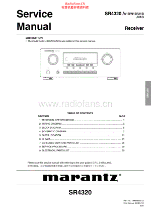 Marantz-SR4320-avr-sm 维修电路原理图.pdf