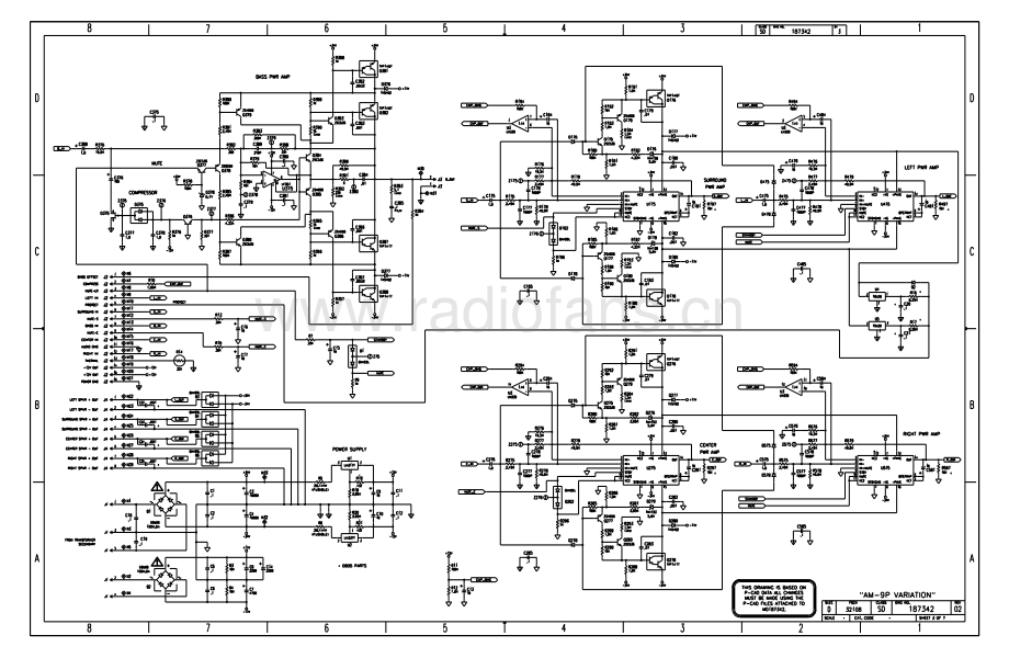 Bose-Am25P-pwr-sch维修电路原理图.pdf_第3页