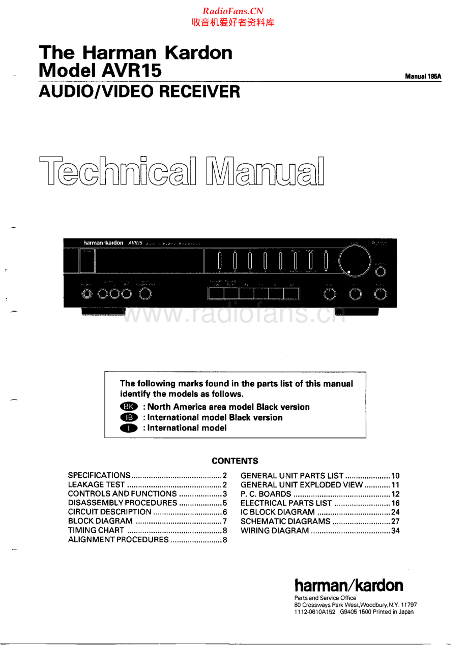 HarmanKardon-AVR15-avr-sm维修电路原理图.pdf_第1页