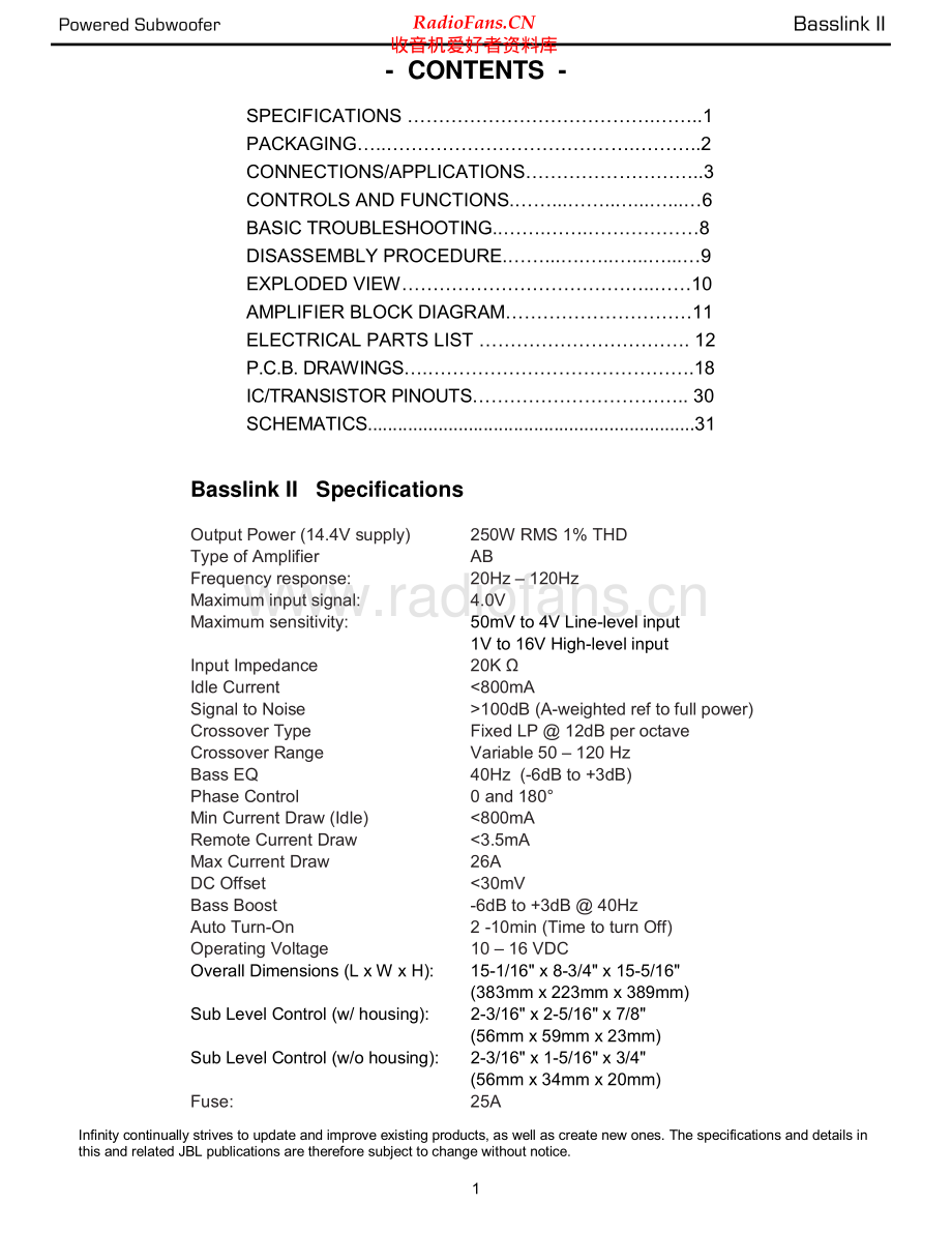 HarmanKardon-BassLinkMK2-spk-sm维修电路原理图.pdf_第2页