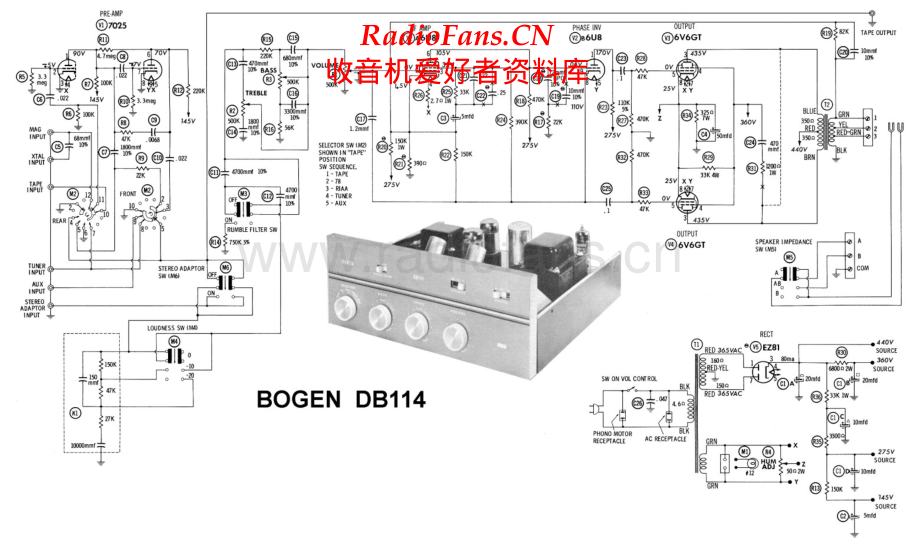 Bogen-DB114-int-sch维修电路原理图.pdf_第1页