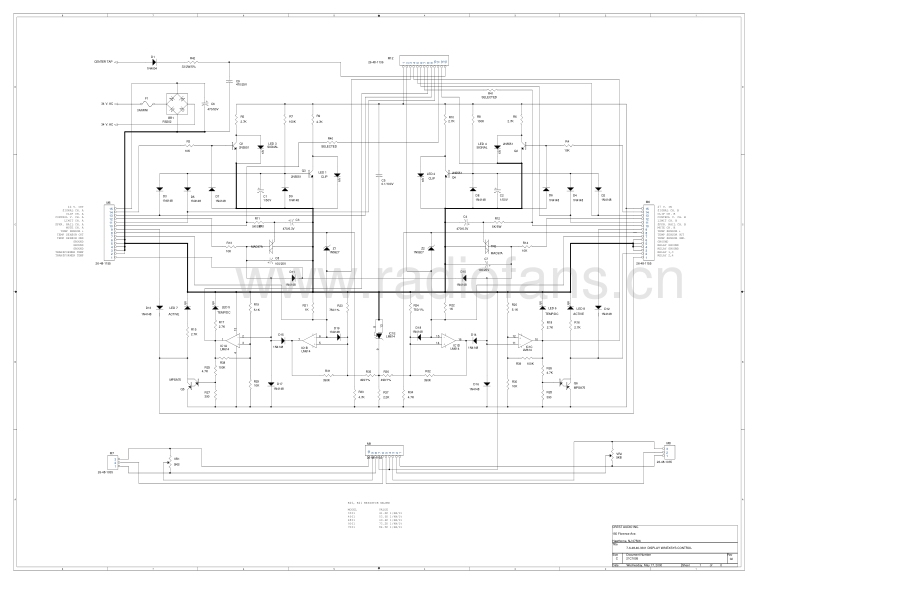 Crest-PRO6001-pwr-sch维修电路原理图.pdf_第3页