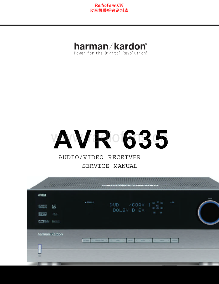 HarmanKardon-AVR635-avr-sm3维修电路原理图.pdf_第1页