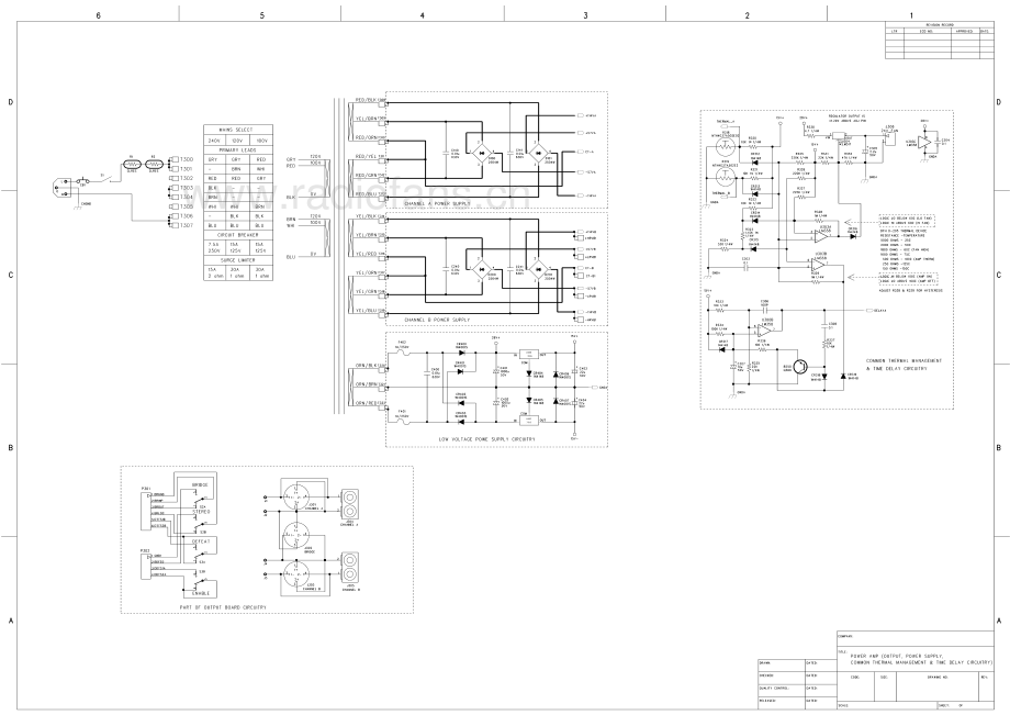 Crest-CPX2600-pwr-sch维修电路原理图.pdf_第3页