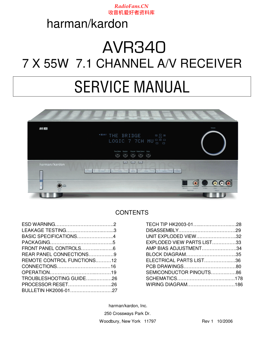 HarmanKardon-AVR340-avr-sm维修电路原理图.pdf_第1页