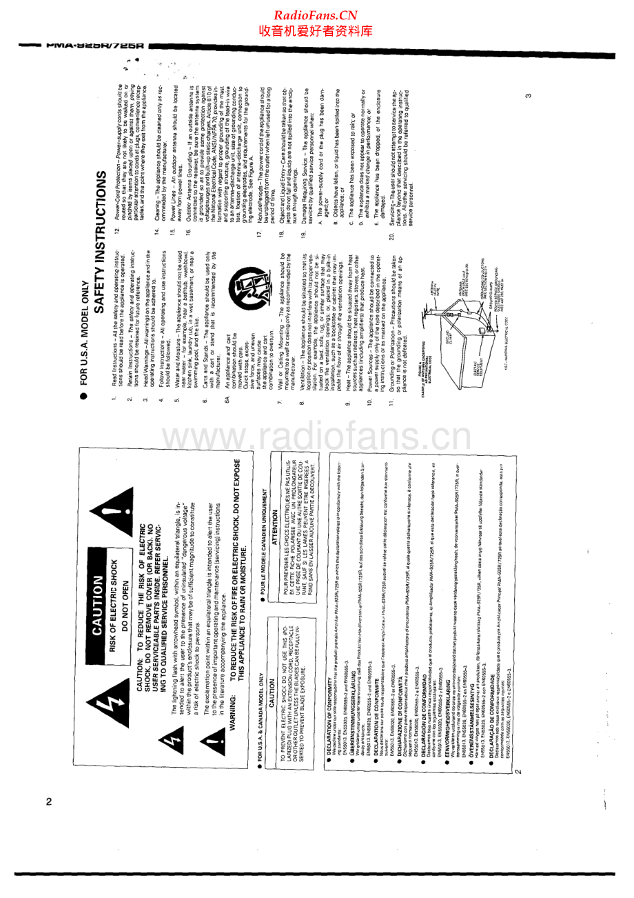 Denon-PMA925R-int-sm维修电路原理图.pdf_第2页