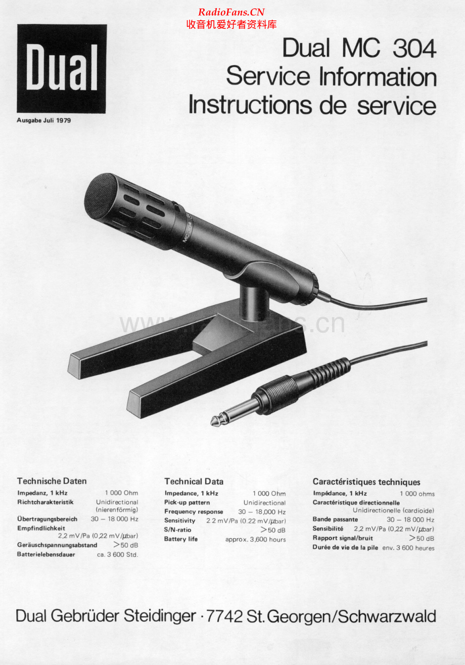 Dual-MC304-mic-sm维修电路原理图.pdf_第1页