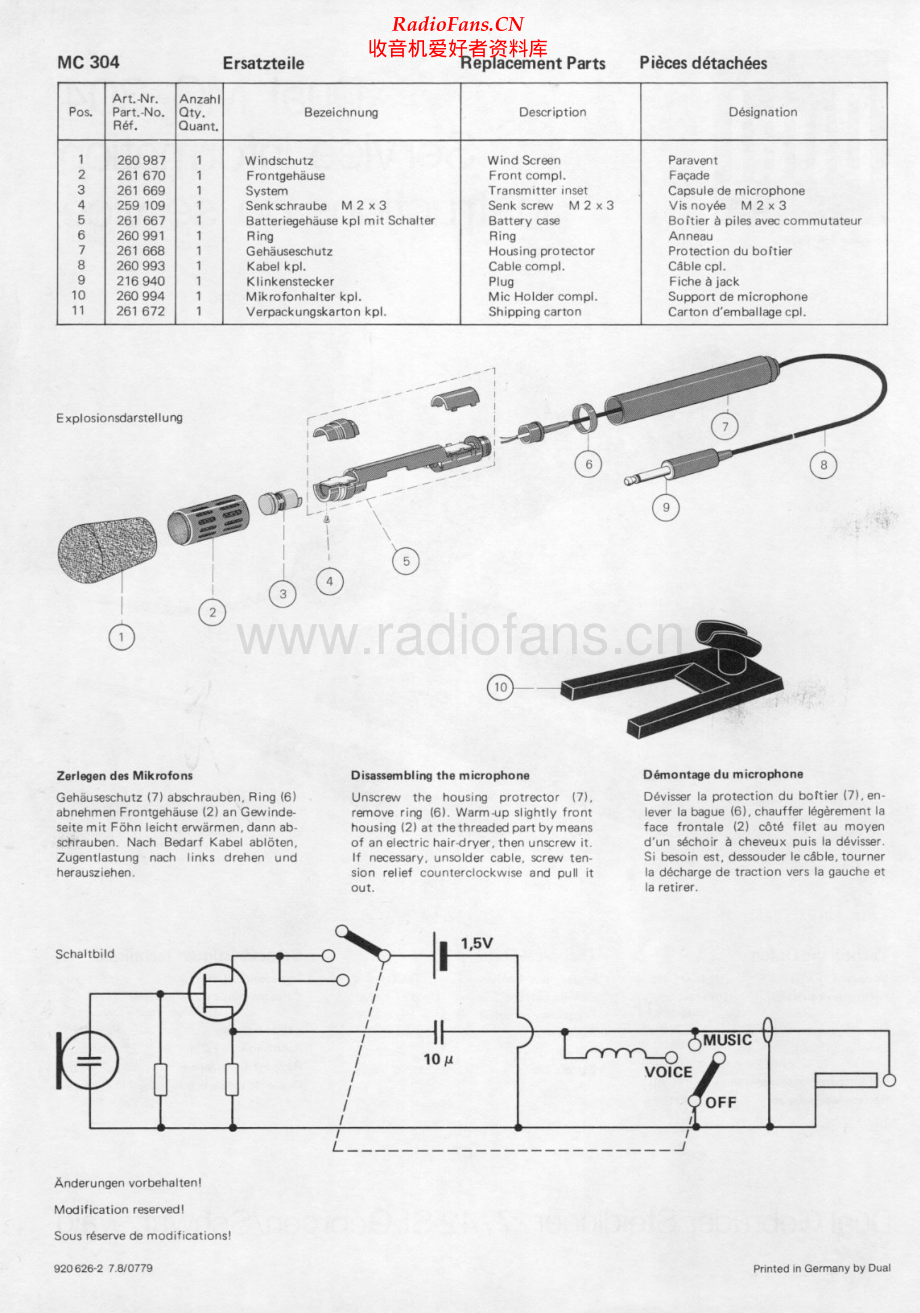 Dual-MC304-mic-sm维修电路原理图.pdf_第2页