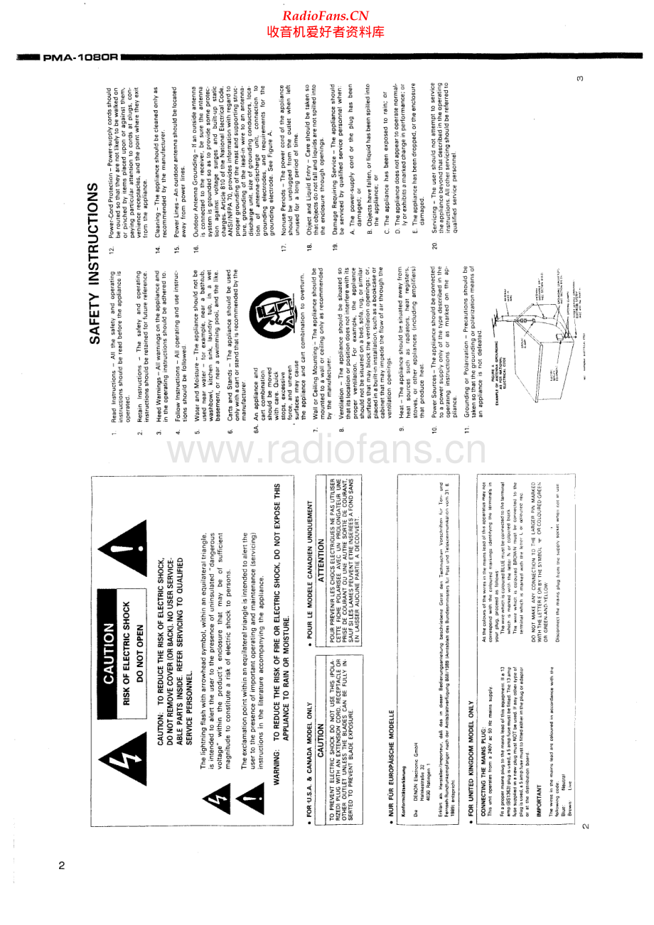 Denon-PMA1080-int-sm维修电路原理图.pdf_第2页