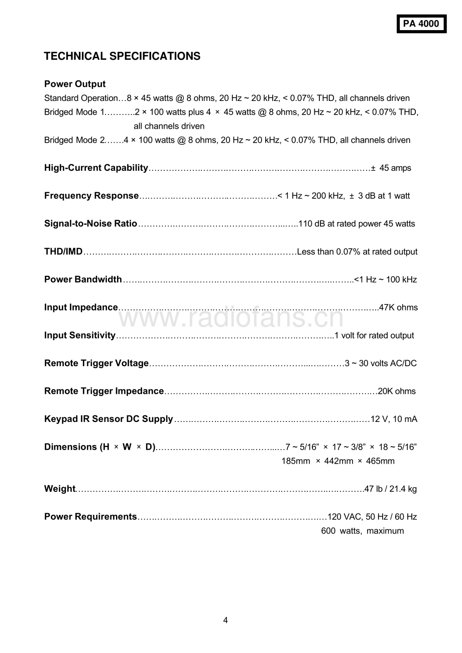 HarmanKardon-PA4000-pwr-sm维修电路原理图.pdf_第2页