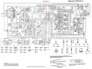 Marantz-PM84_MK2-int-sch1 维修电路原理图.pdf