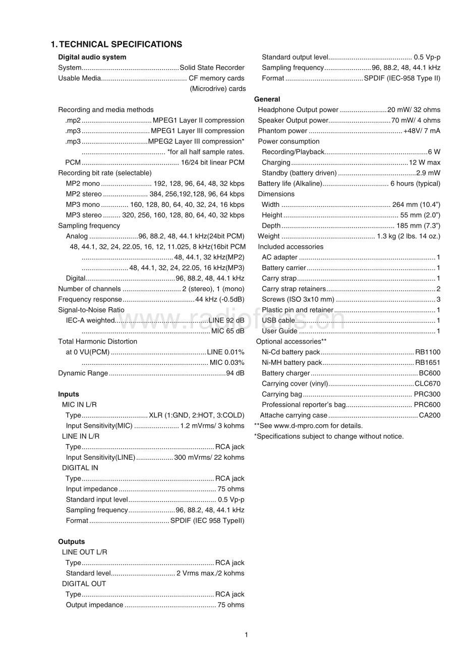 Marantz-PMD671-ssr-sm 维修电路原理图.pdf_第3页