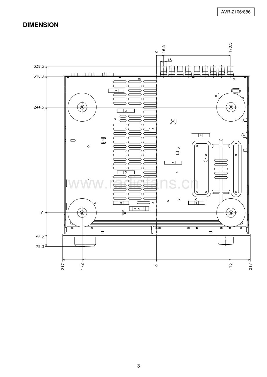 Denon-AVR886-avr-sm维修电路原理图.pdf_第3页