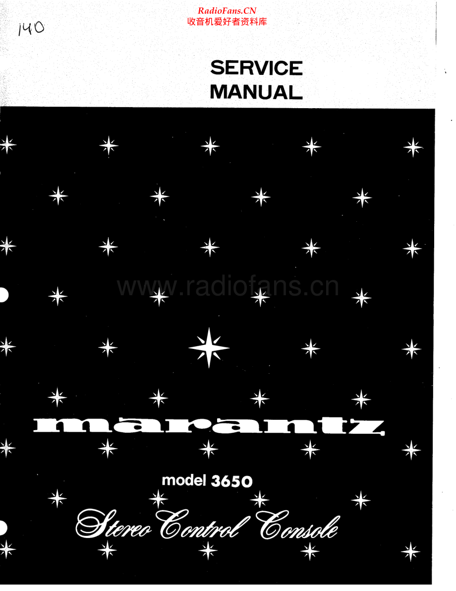 Marantz-3650-int-sm 维修电路原理图.pdf_第1页