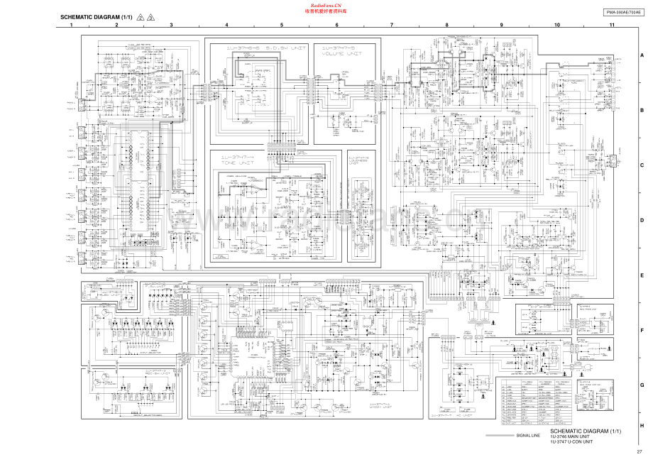 Denon-PMA390AE-int-sm维修电路原理图.pdf_第1页