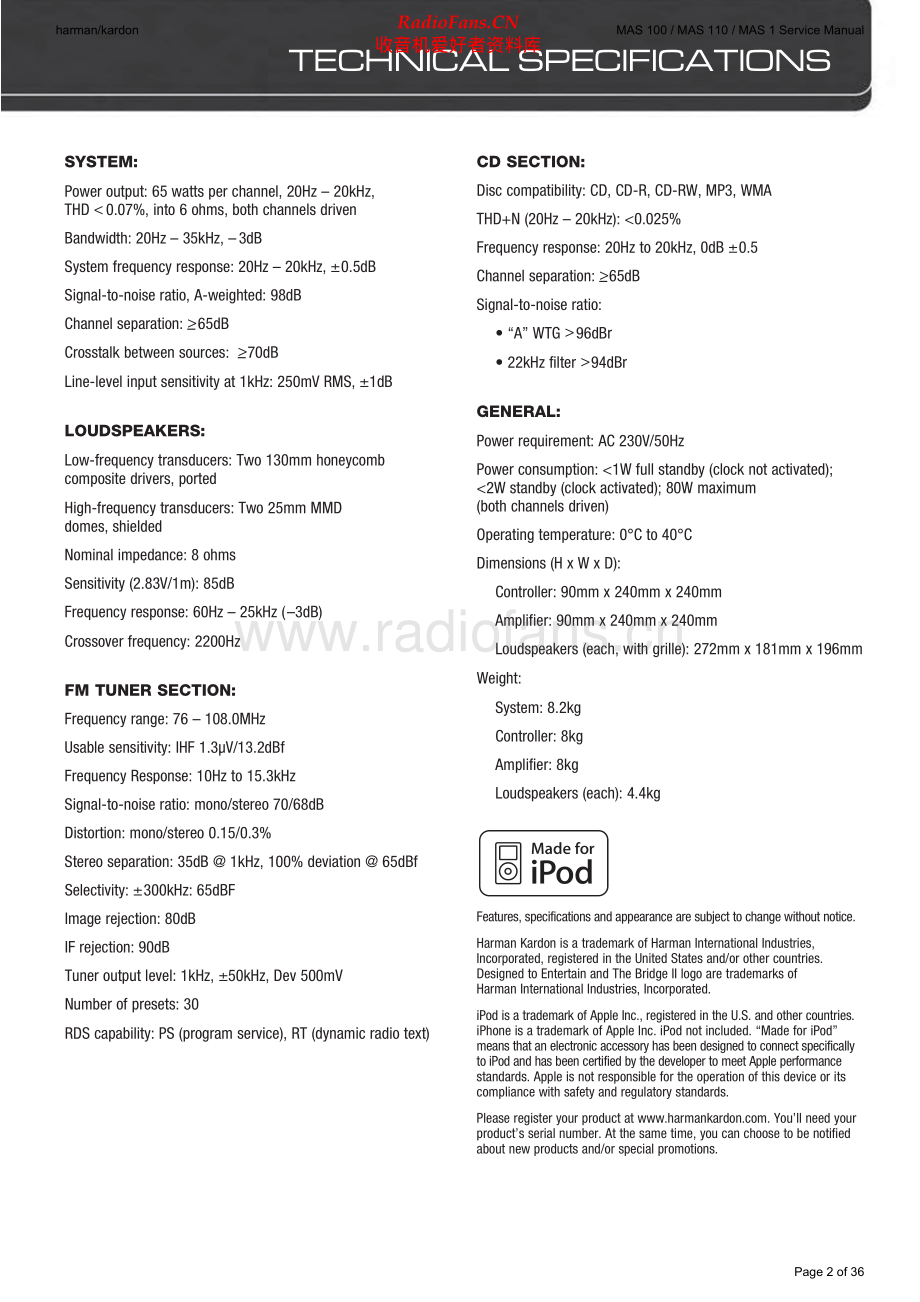 HarmanKardon-SAS100-cms-sm2维修电路原理图.pdf_第2页