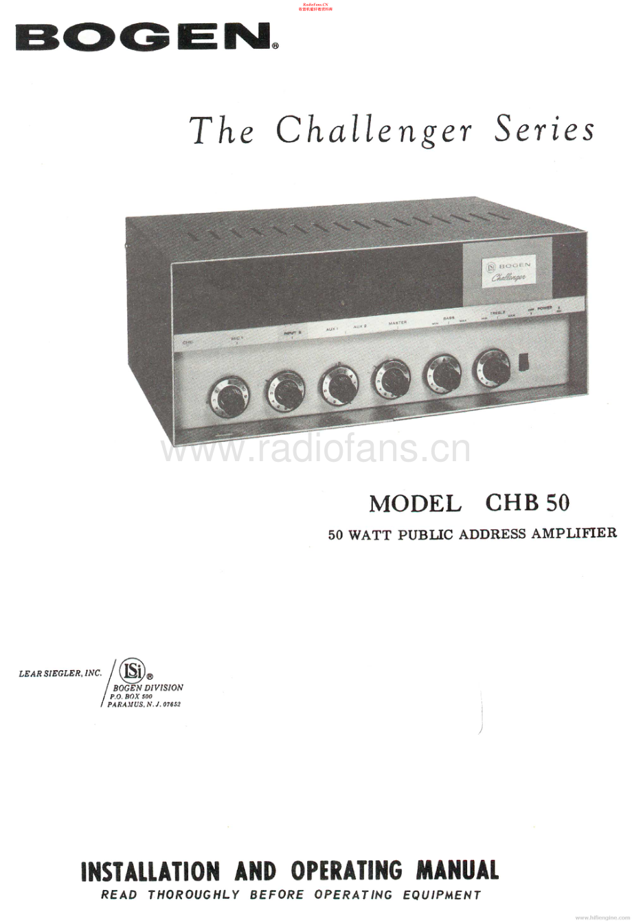 Bogen-CHB50-pa-sm维修电路原理图.pdf_第1页