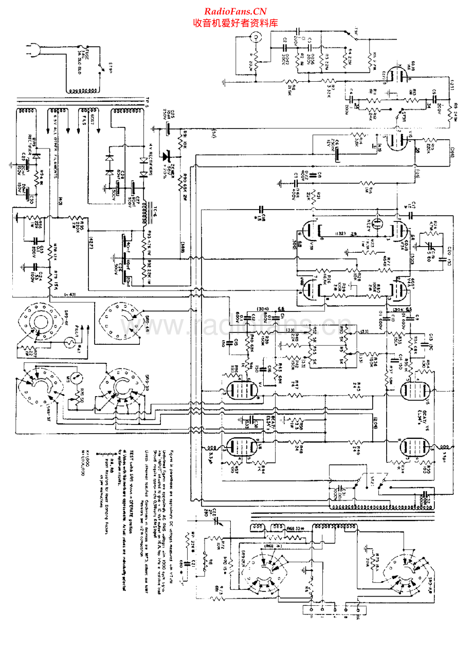 Marantz-Model8-pwr-sch 维修电路原理图.pdf_第1页