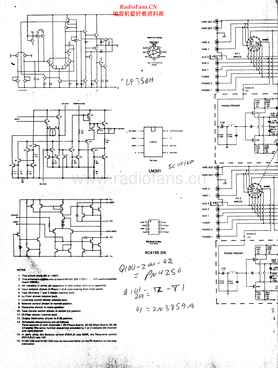 Crown-IC150A-pre-sch维修电路原理图.pdf_第1页