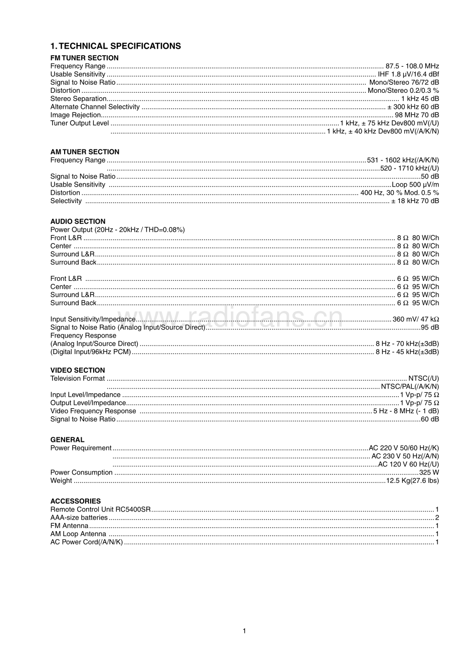 Marantz-SR4400-avr-sm 维修电路原理图.pdf_第3页