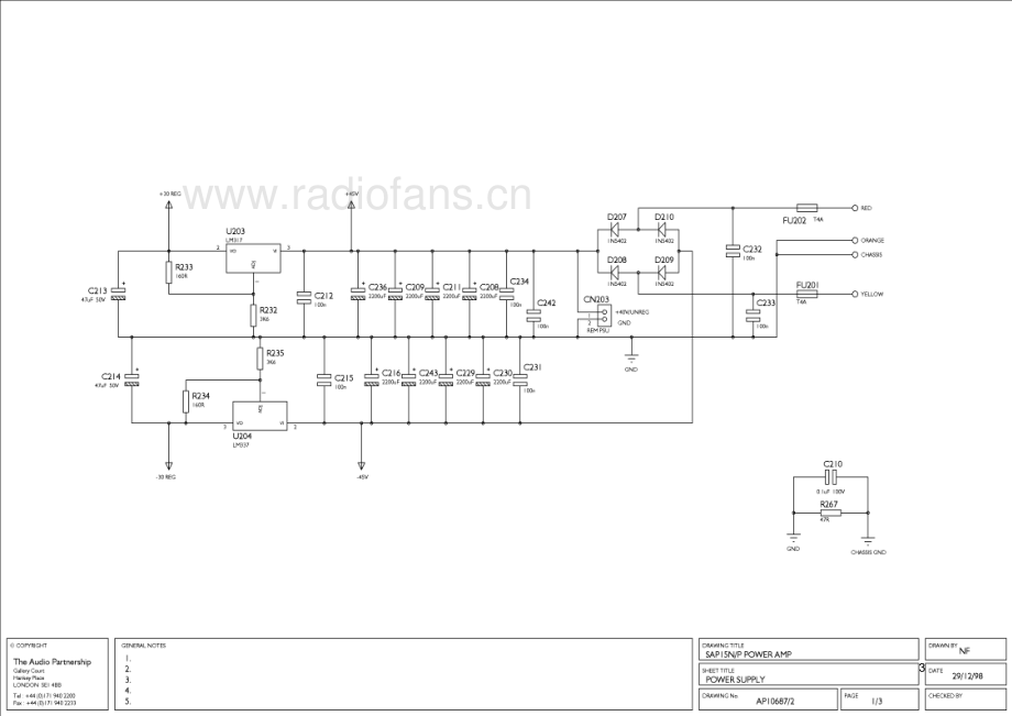 Cambridge-A500-int-sch维修电路原理图.pdf_第3页