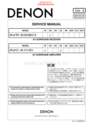 Denon-AVR5308CI-avr-sm维修电路原理图.pdf