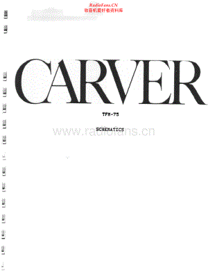 Carver-TFM75-pwr-sm维修电路原理图.pdf