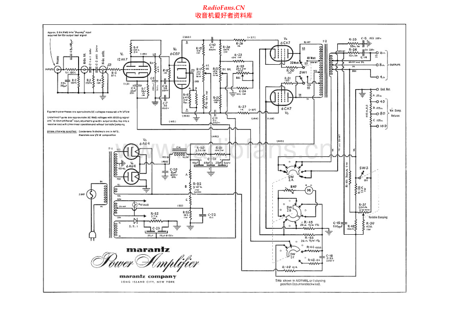 Marantz-2-pwr-sch 维修电路原理图.pdf_第1页