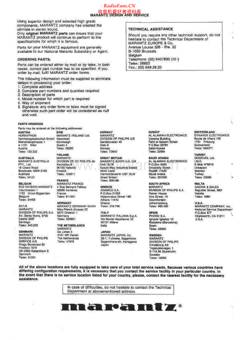 Marantz-1150D-int-sm 维修电路原理图.pdf_第2页