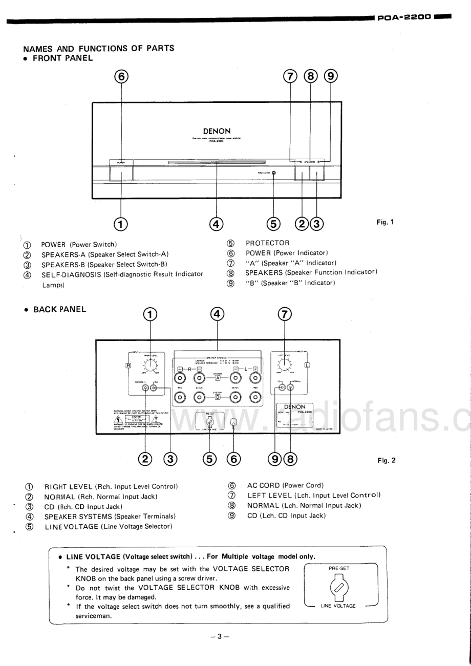 Denon-POA2200-pwr-sm维修电路原理图.pdf_第3页