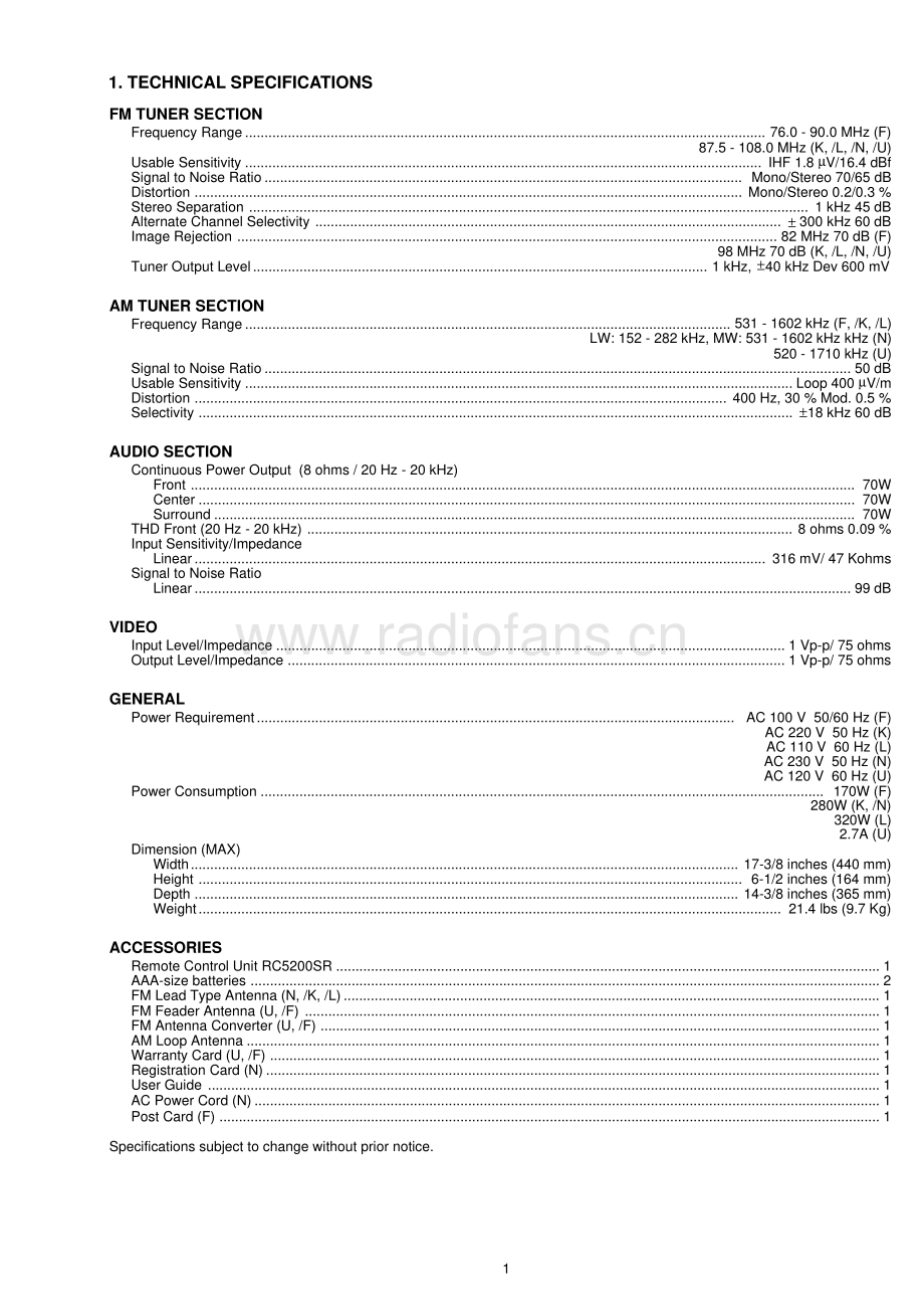 Marantz-SR4200-avr-sm 维修电路原理图.pdf_第3页